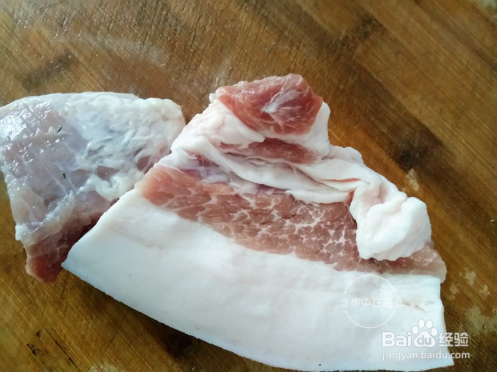 家常菜-五花肉炒蒜苗