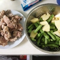 美食做法豆角焖面