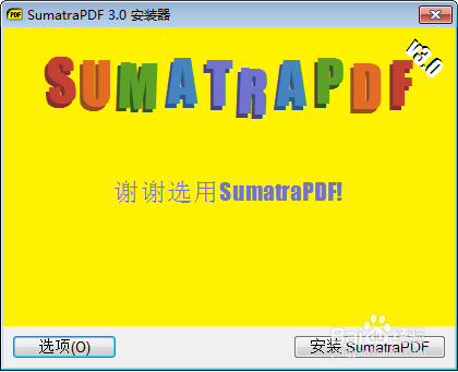 sumatraPDF怎么安装