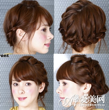 简单麻花辫的编法 轻松打造公主风