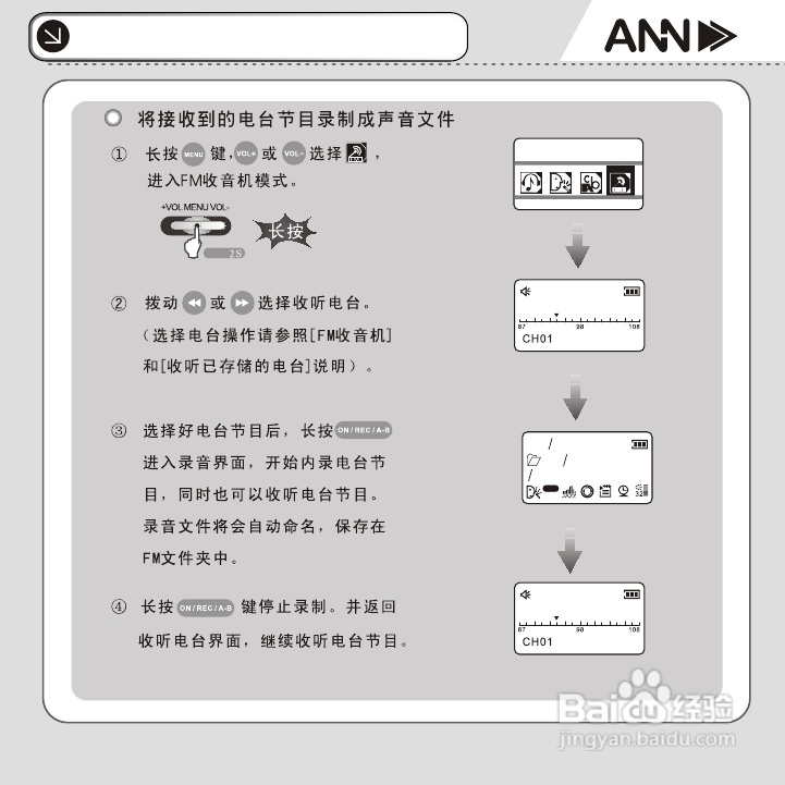 ANN FM-60播放器用户手册:[3]