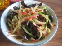 怎么做凉拌素三鲜--夏季凉拌菜凉拌素三鲜的做法