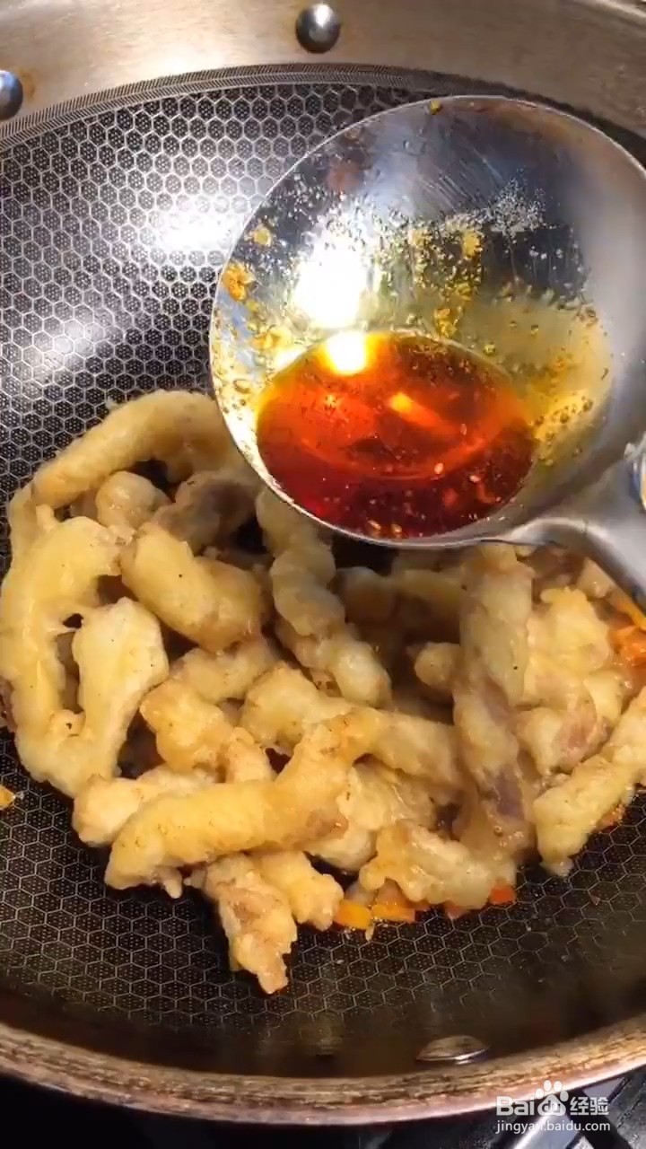 如何在家自制椒盐里脊