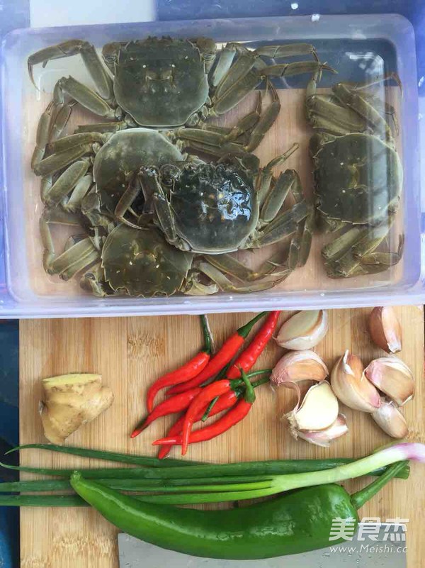 红焖大闸蟹的做法