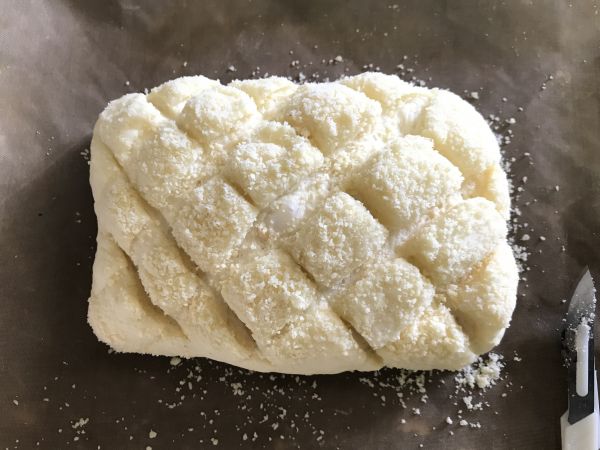 火腿流心芝士面包