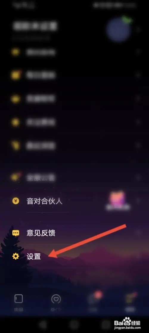 音对语聊APP在哪里切换账号