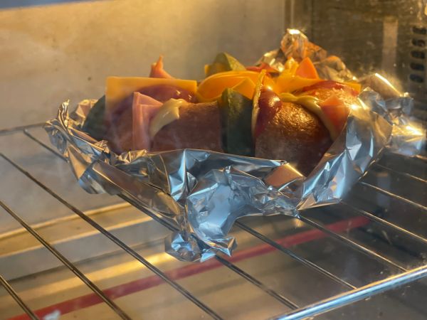 牛油果芝士烤贝果