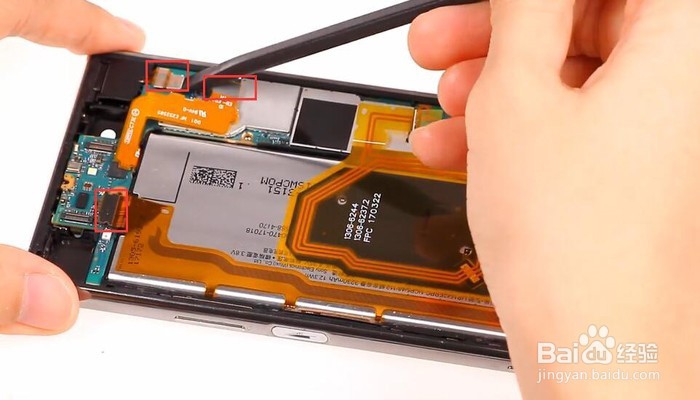 Sony Xperia XZ Premium拆解/拆卸