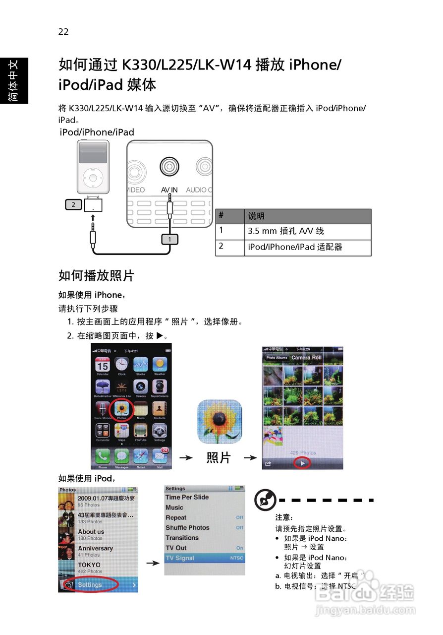 Acer K330投影机使用说明书:[4]