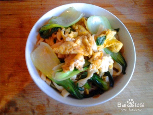 油菜鸡蛋手擀面大聚会——劲道浓香