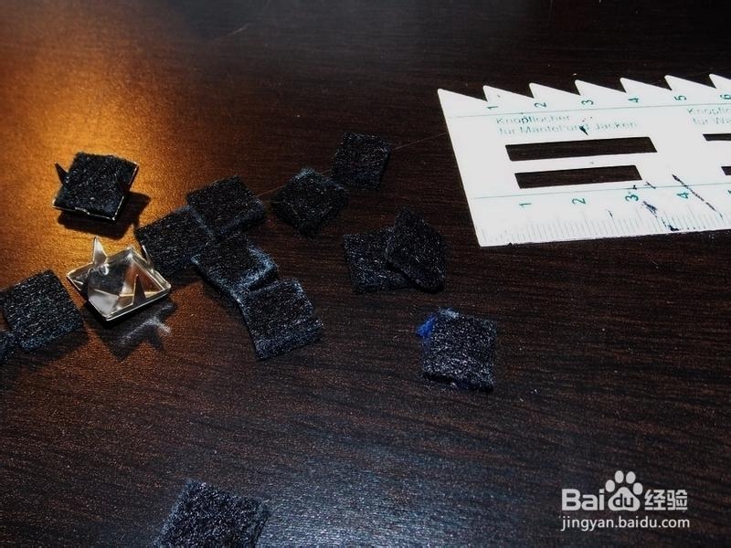 自己DIY朋克风格发夹