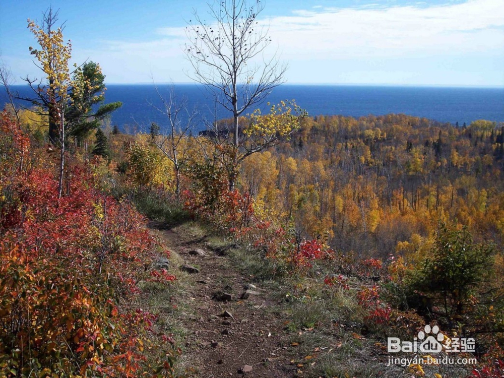 徒步爱好者的旅游圣地之一苏必利尔步道