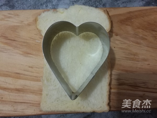 爱心满满简易三明治