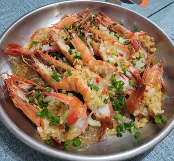 蒜蓉粉丝蒸大海虾