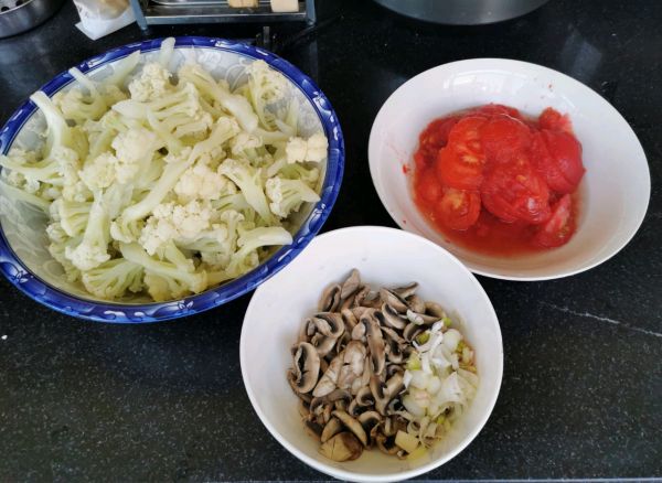 茄汁口蘑花椰菜