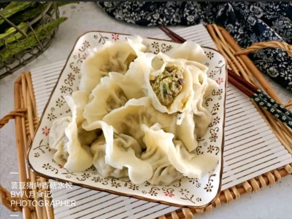 芸豆猪肉香菇水饺
