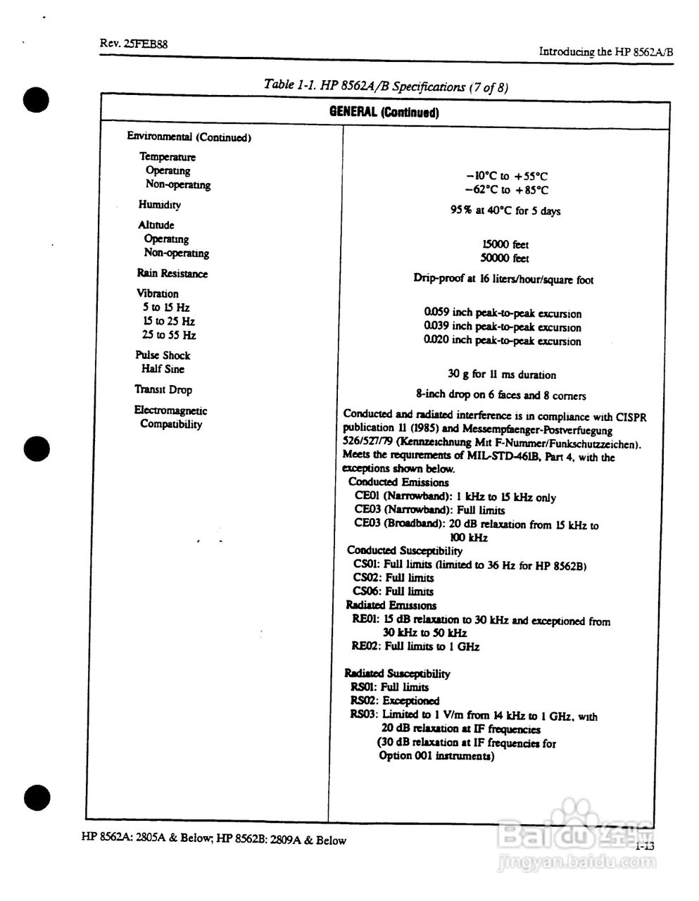 HP8562A/B分析仪使用说明书:[24]