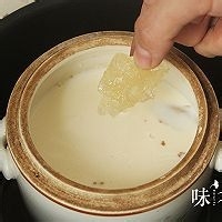 牛奶桃胶怎么做