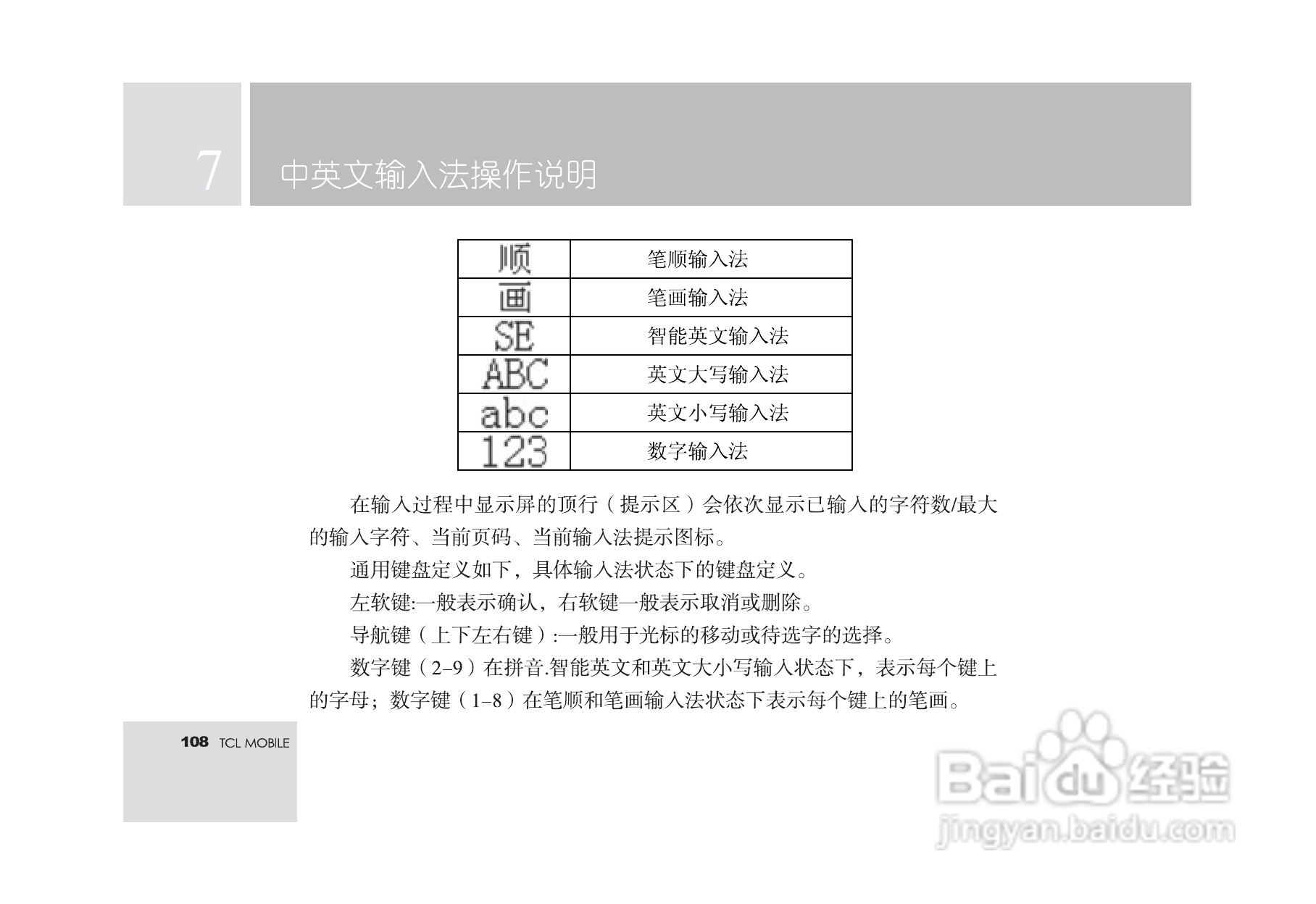 TCL M560手机使用说明书:[11]