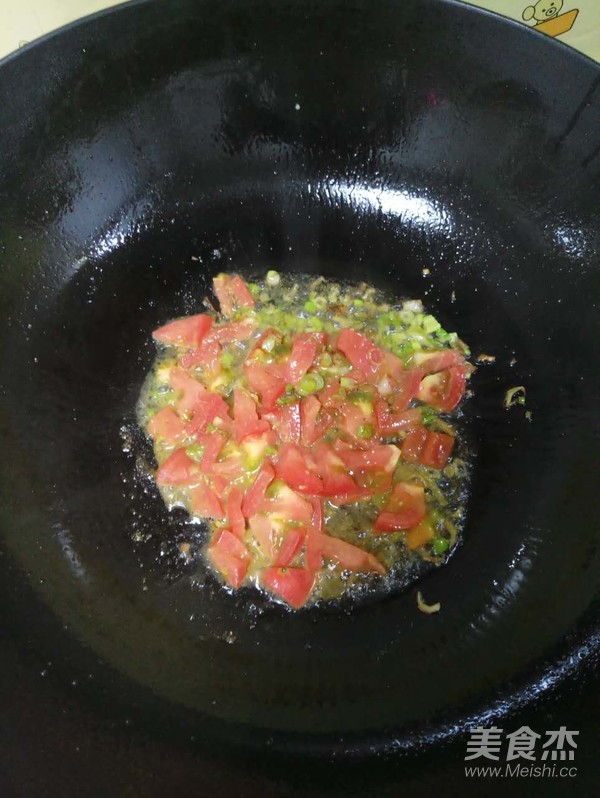 西红柿蛋花疙瘩汤