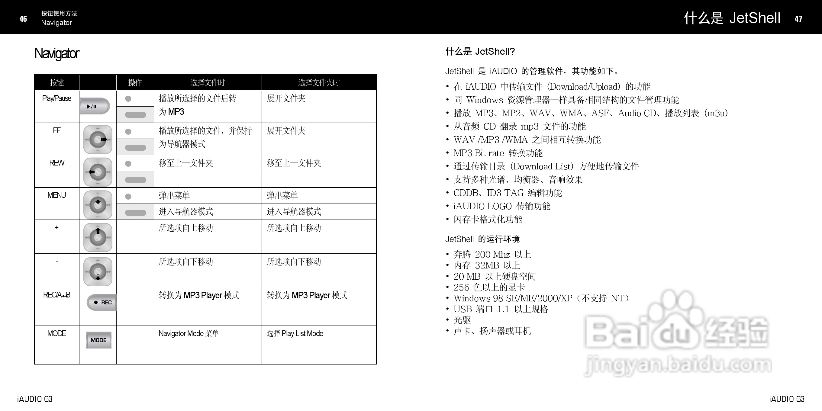 爱欧迪G3播放器使用说明书:[3]