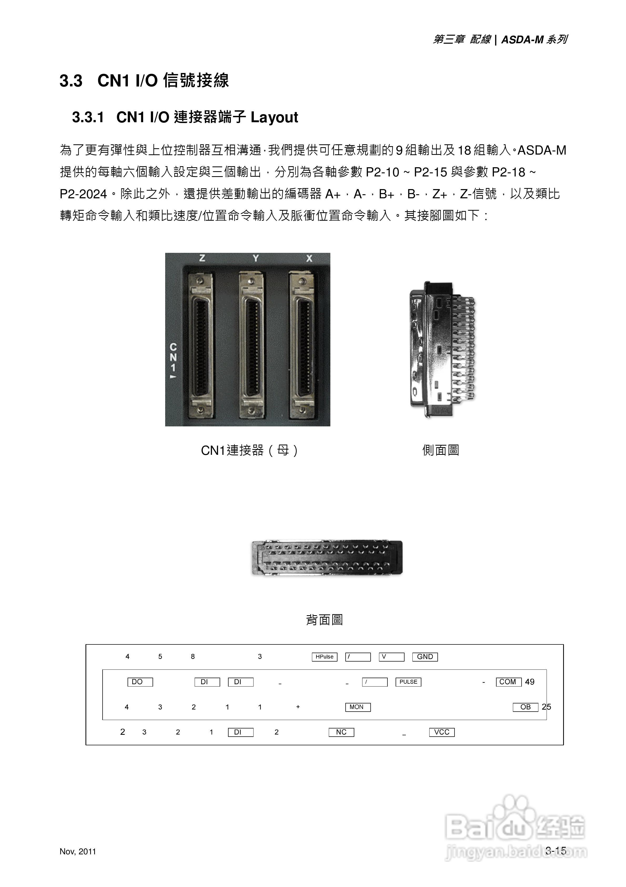 台达ASDA-M伺服驱动器使用手冊:[5]