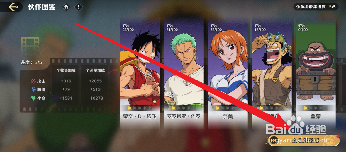 航海王：壮志雄心怎么激活伙伴图鉴