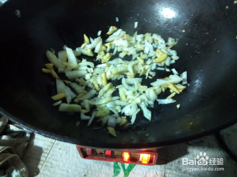 家常炒有机菜花