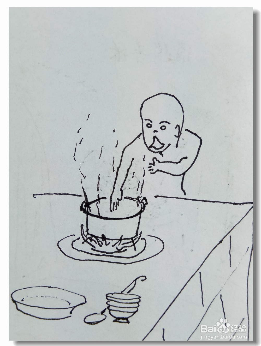 怎样画简笔画”手不要伸进去