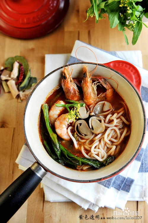 酣畅淋漓的一碗酸辣汤面----冬阴功汤面