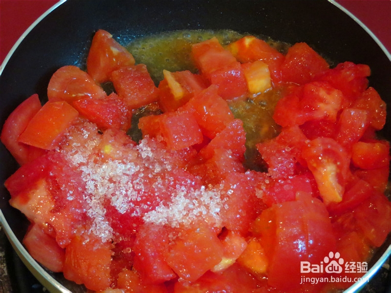 黄豆新吃法-西红柿焗黄豆