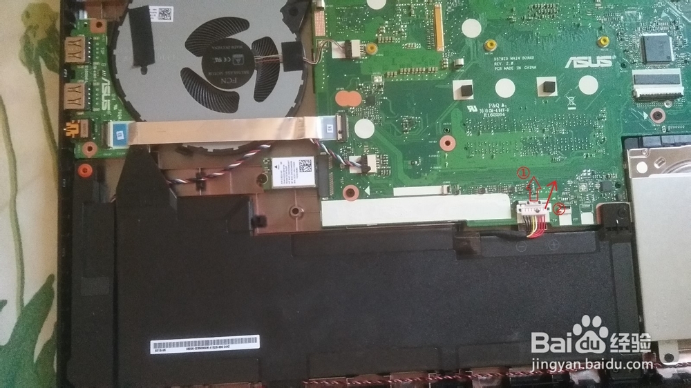 华硕顽石热血版yx570zd拆机教程