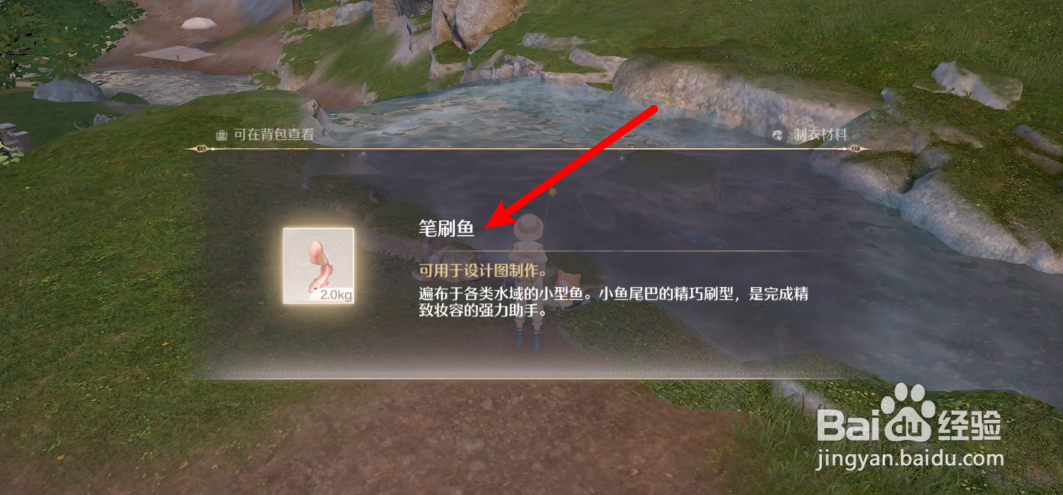 无限暖暖笔刷鱼怎么钓