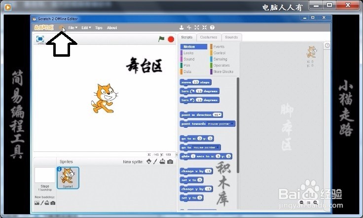 让蓝天下的小猫走起来