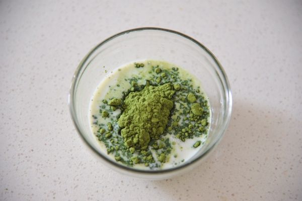 抹茶慕斯燕麦派