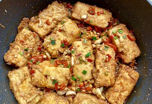 香煎豆腐做法大全