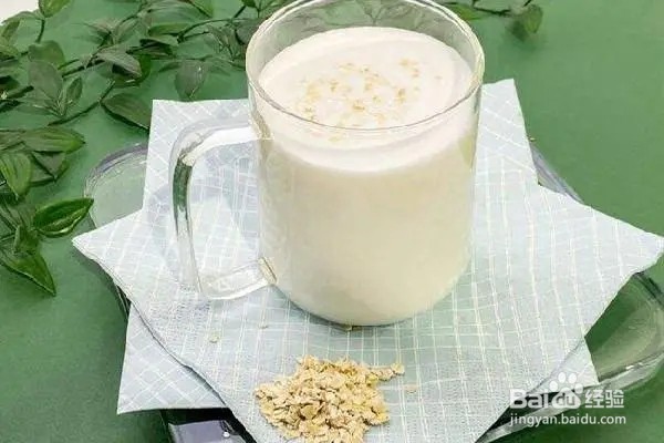 苹果燕麦奶昔