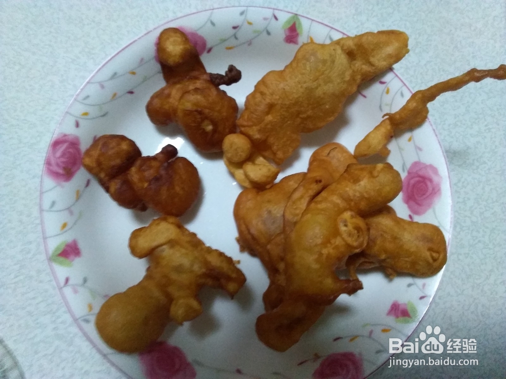 看我炸的千姿百态的的丸子