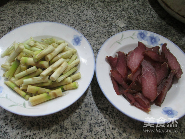 野山笋炒酱肉