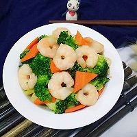 教大家做虾仁炒西兰花