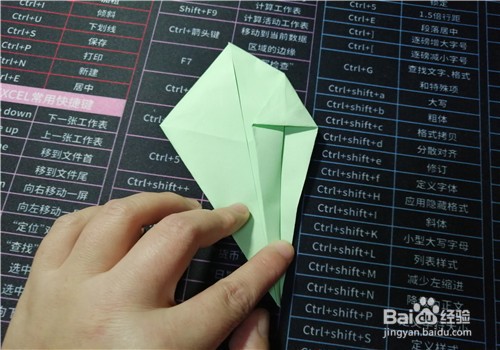 如何用纸折夹子