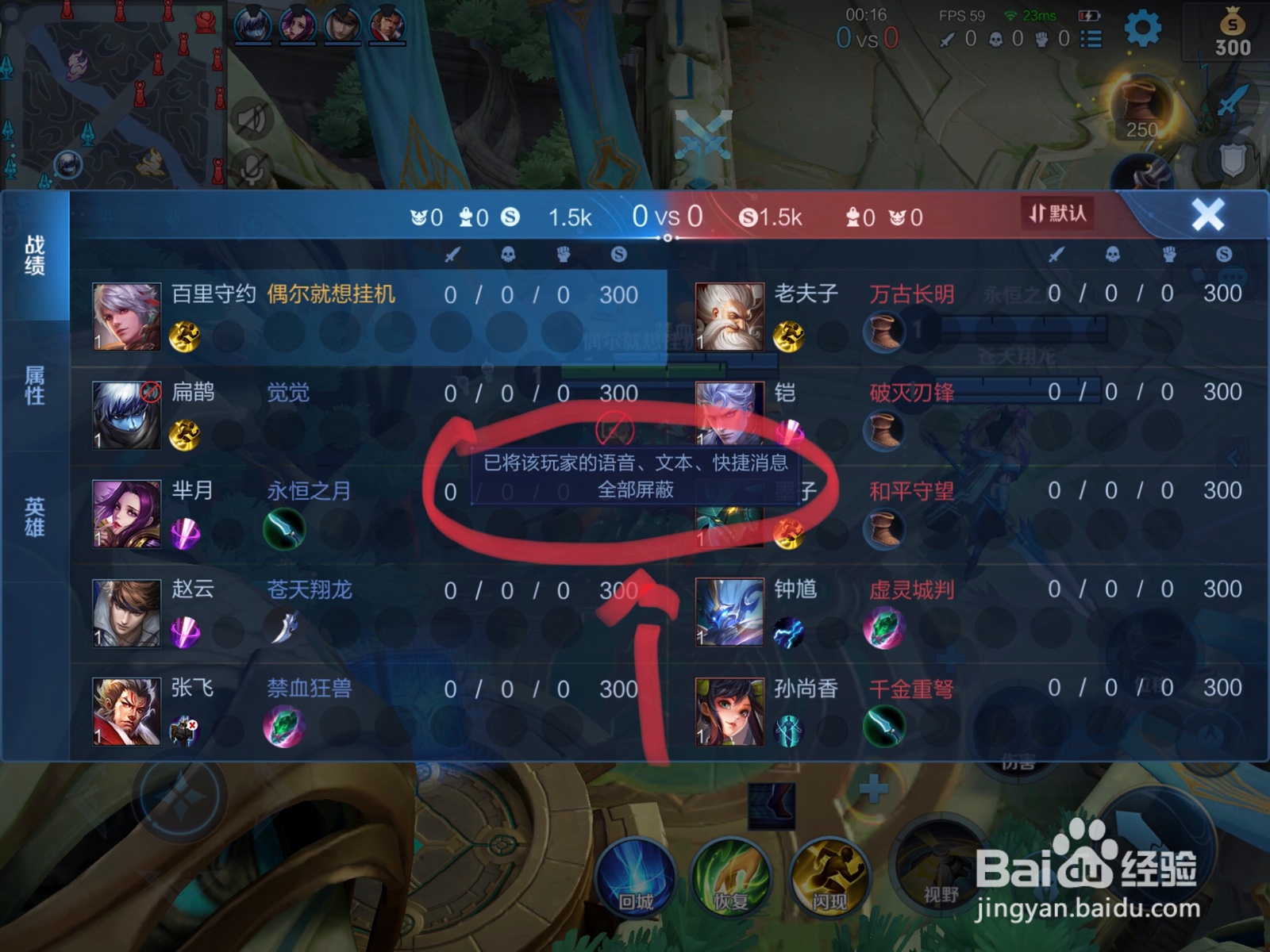 王者荣耀怎样屏蔽局内文字