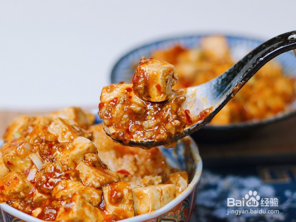 麻婆豆腐的家常做法，好吃又健康