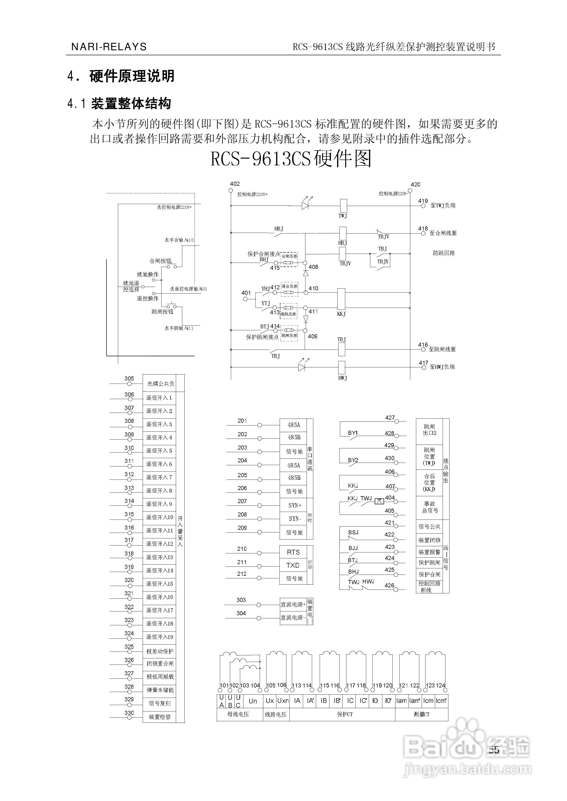 南瑞继保RCS-9681CS变压器后备保护测控装置说明书:[7]