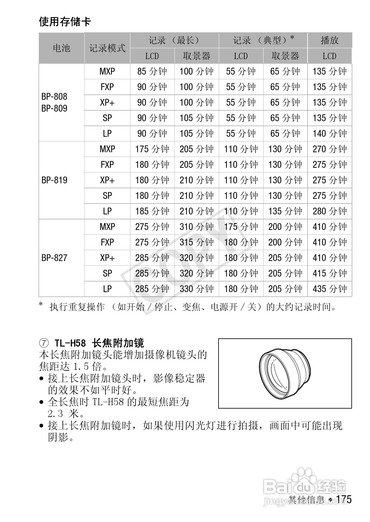 佳能LEGRIA HF S30数码摄像机使用说明书:[18]