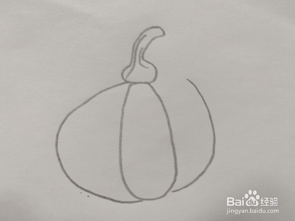 简笔画南瓜画法十三