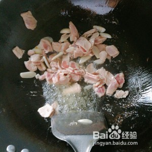 养生食补四季豆炒肉的做法