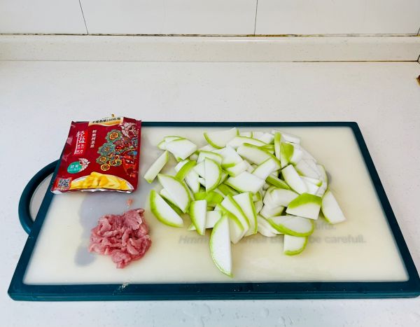 葫芦炒榨菜肉丝