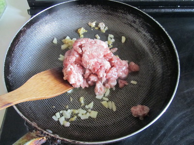 肉末豆米杏鲍菇丁