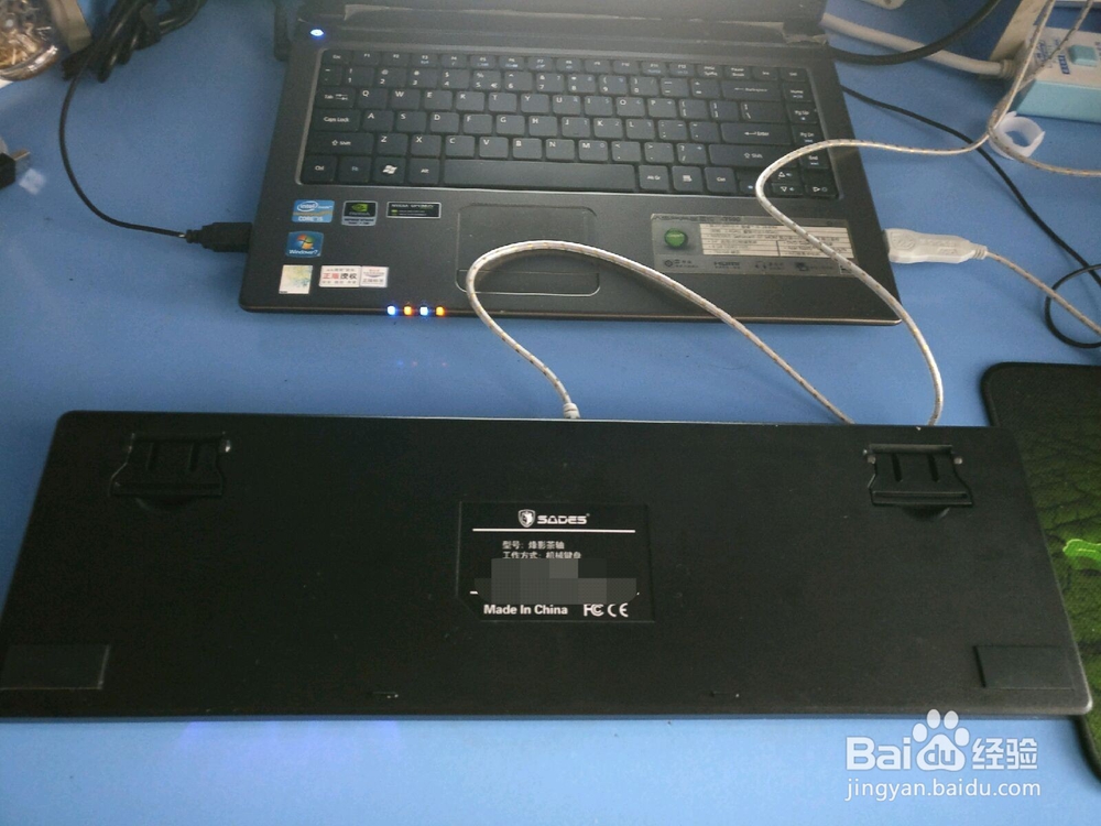 塞德斯烽影机械键盘开箱